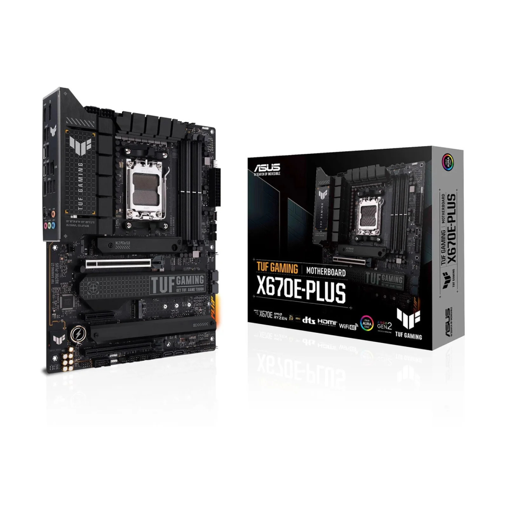 ASUS TUF GAMING X670E-PLUS AMD RYZEN 7000 Series AM5/DDR5 MotherBoard ASUS TUF GAMING X670E-PLUS AMD RYZEN 7000 Series AM5/DDR5 MotherBoard